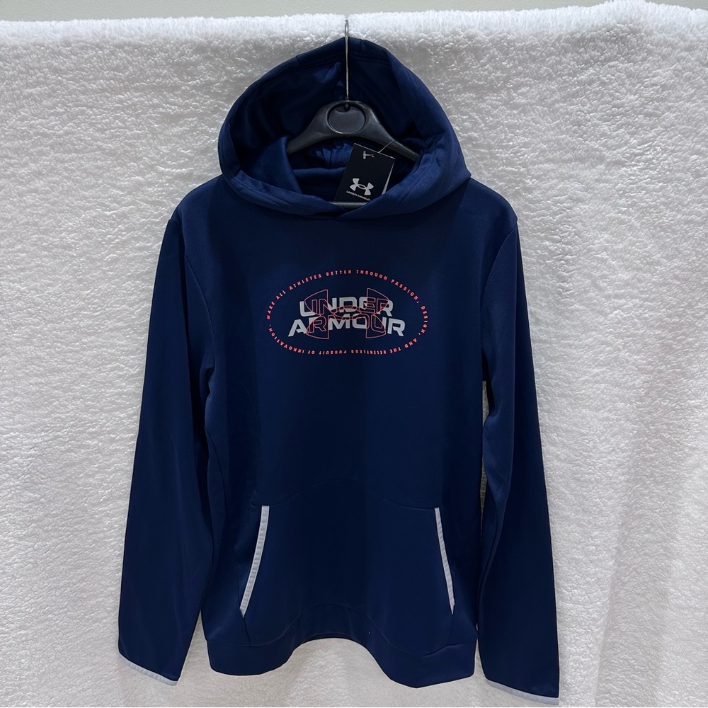Boy’s Under Armour Navy Blue Sweatshirt Hoodie